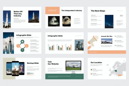 Delavo - Space Industry Powerpoint Template