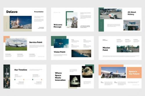 Delavo - Space Industry Powerpoint Template