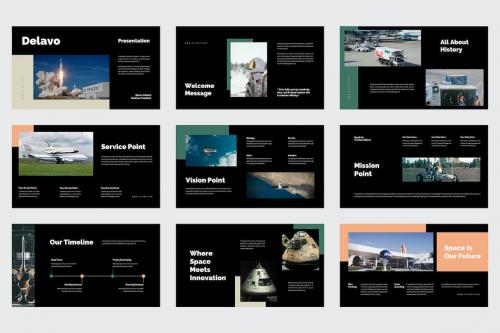 Delavo - Space Industry Powerpoint Template