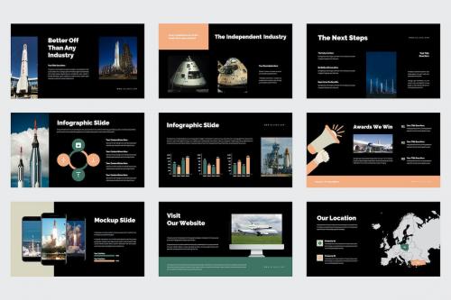 Delavo - Space Industry Powerpoint Template