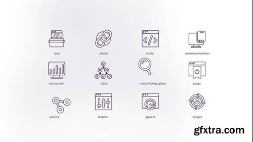 Videohive SEO optimization - Outline Icons 50192262