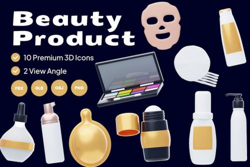 Beauty Product 3D Icon