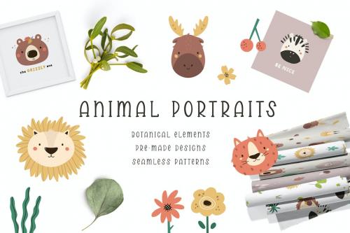 Woodland Animal Portraits