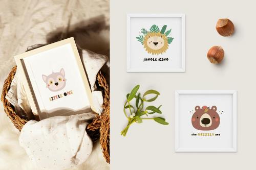 Woodland Animal Portraits