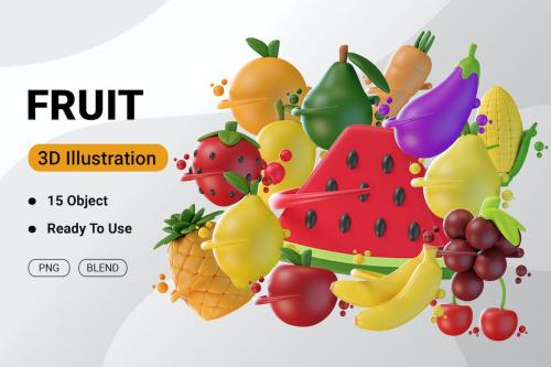 Fruit 3D Icon