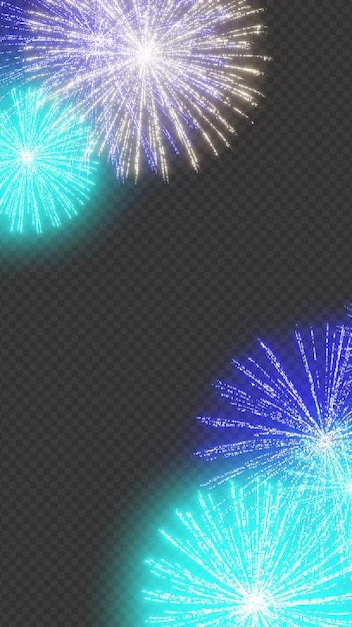 Fireworks Overlay Effect Transparent