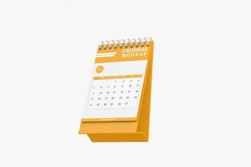 Mini Desk Calendar Mockup Vol.2