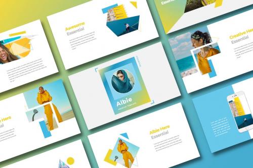 Albie Creative PowerPoint Template