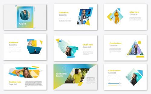 Albie Creative PowerPoint Template