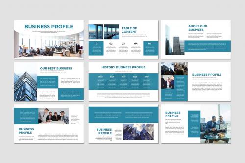 Business Profile - PowerPoint Template