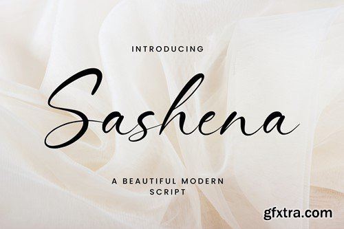 Sashena - A Beautiful Modern Script NK5DL8E