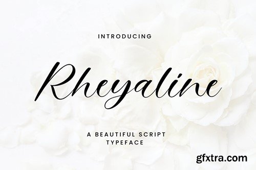 Rheyaline - A Beautiful Script Typeface 5SR5QBX