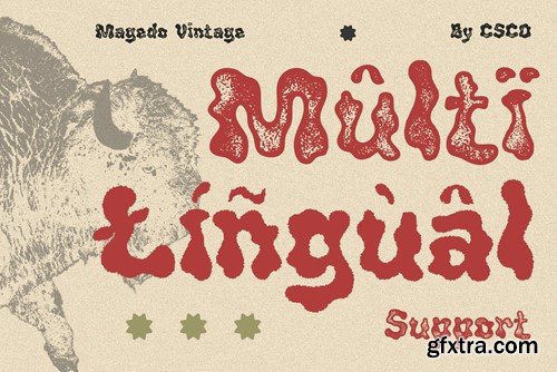 Magedo Vintage – Fluid Font PR8E35U