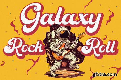 Old Rocket - Retro Typeface W728GF7