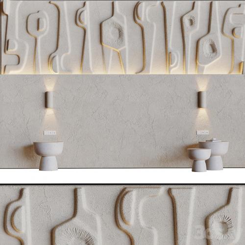 Decorative 3D panel 005