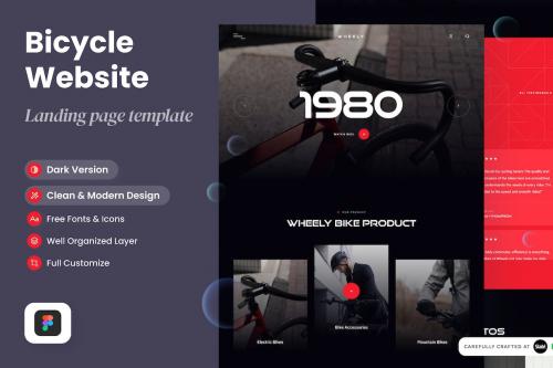 Wheely - Bicycle Website