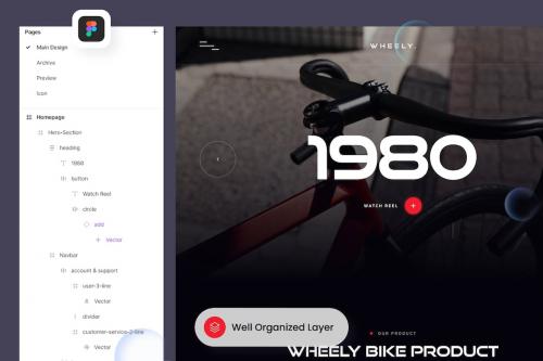 Wheely - Bicycle Website