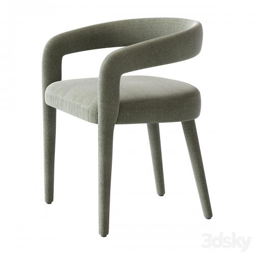 LISETTE WHITE DINING CHAIR