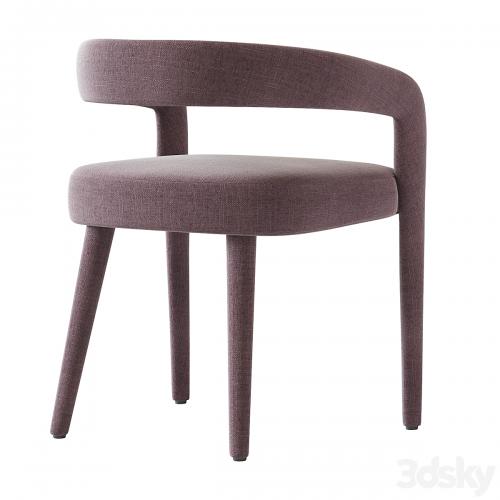 LISETTE WHITE DINING CHAIR