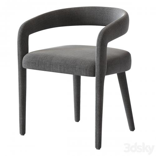 LISETTE WHITE DINING CHAIR