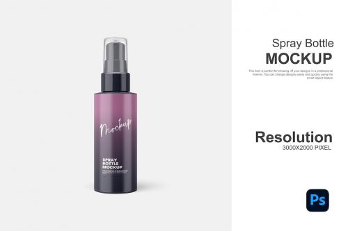 Spray Bottle Mockup