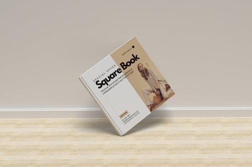 Cover Book Square Mockup