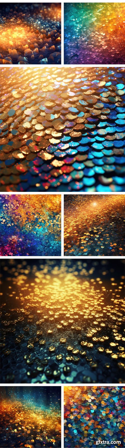 12 Shimmering Backgrounds Pack