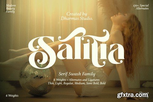 Salitia - Modern Serif Family CVS7MEJ