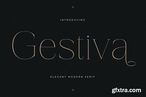 Gestiva Elegant Modern Serif Font UMHLB6Q