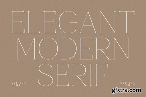 Gestiva Elegant Modern Serif Font UMHLB6Q