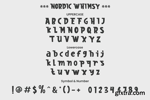 Nordic Whimsy – 9 Quirky Nordic Font Theme 7ADU9AA