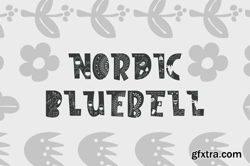 Nordic Whimsy – 9 Quirky Nordic Font Theme 7ADU9AA