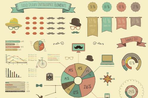 Elements and Icons of Infographics