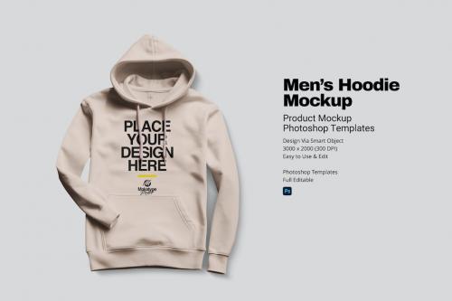 Men’s Hoodie Mockup