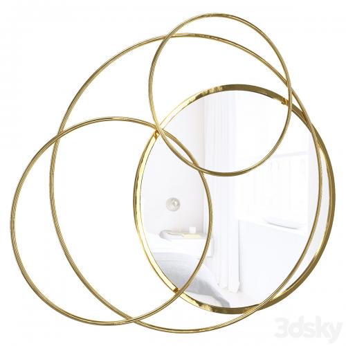 Khloe Layered Wall Mounted Mirror