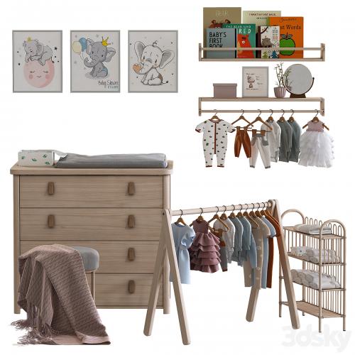 Childrens furniture, clothes and accessories