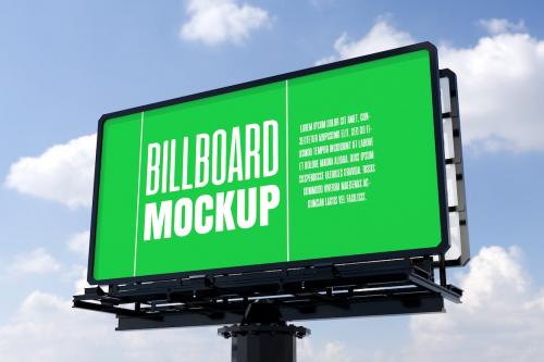 Outdoor Billboard Mockup