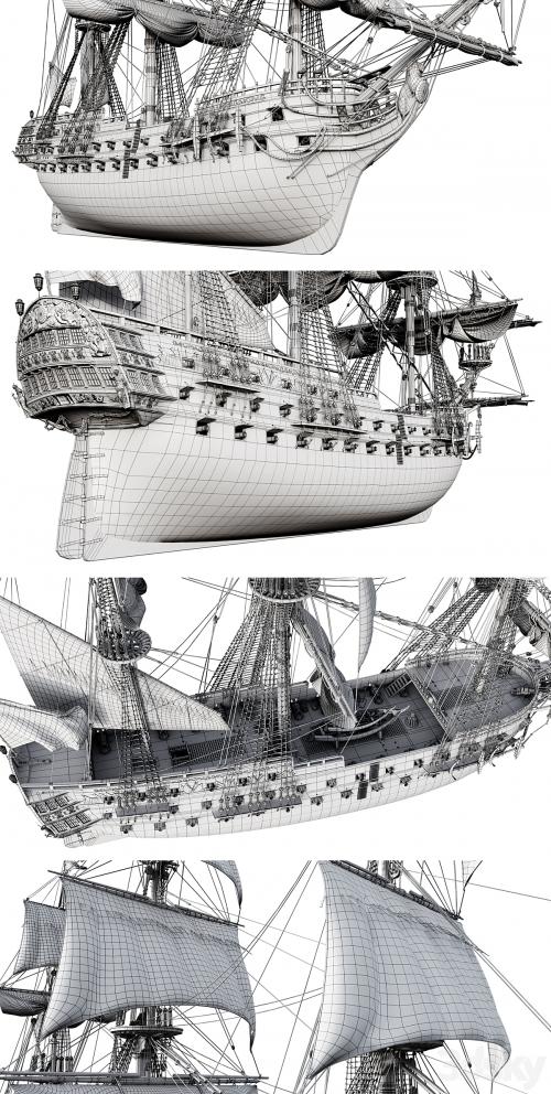 Flagship Peter 1 The Ingermanland 1715