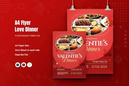 Love Dinner Flyer