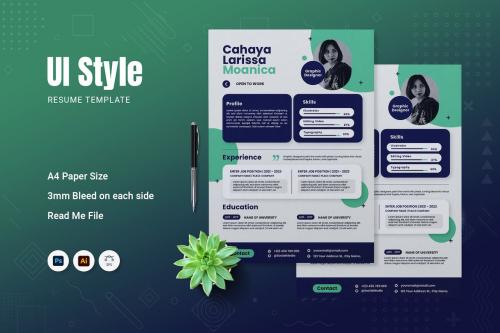 UI Style Resume