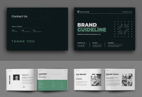 Brand Guideline Template Layout