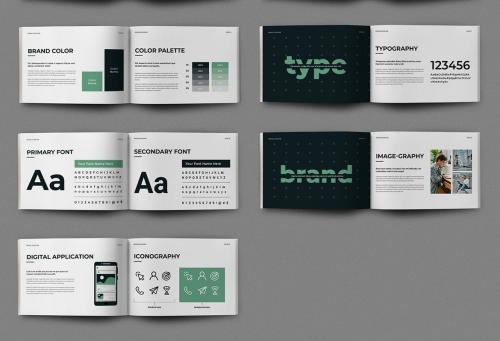 Brand Guideline Template Layout