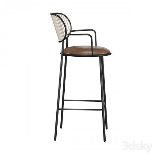 Piper Bar Chair with Armrests