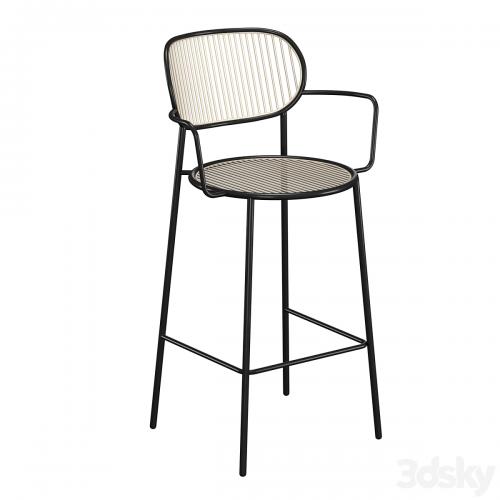 Piper Bar Chair with Armrests