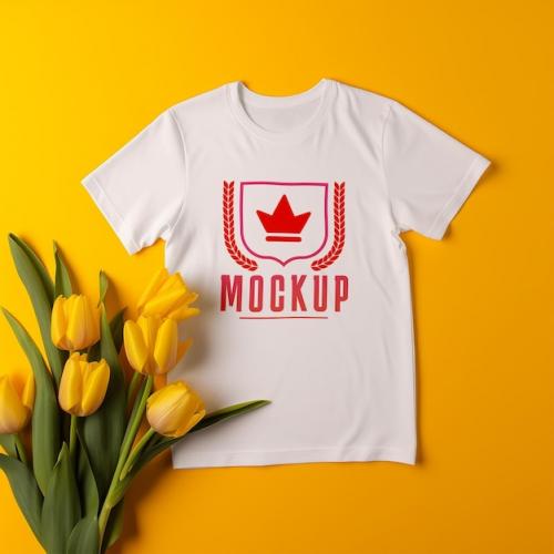 Editable Luxury Tshirt Mockup Psd Template