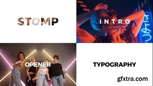 Videohive Stomp Typography 50192384