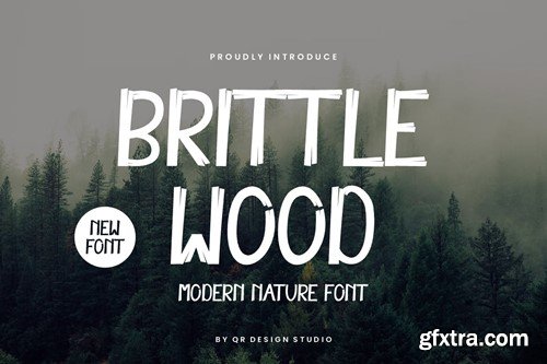 Brittle Wood - Nature Font MLNB3LV