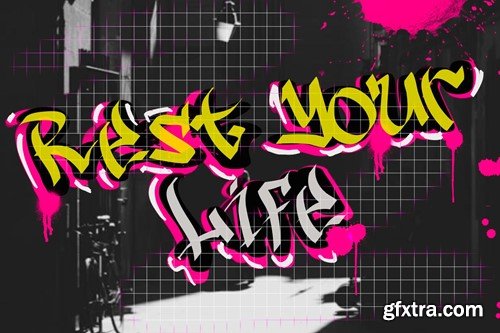 Breaking Noise - Graffiti Font 5WMGYVL