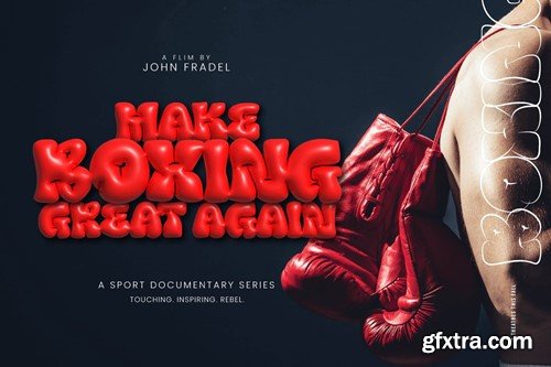 Brong Geduny – Bubble Graffiti Font BZNXAJN