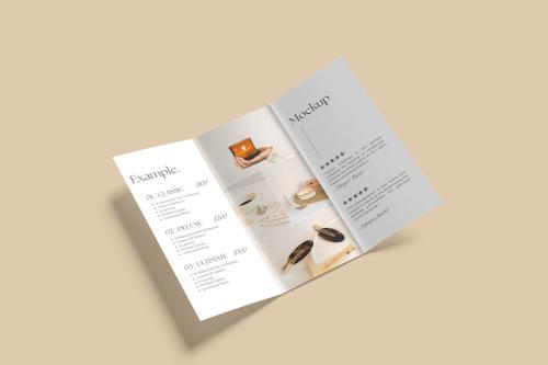 Trifold Brochure Mockup